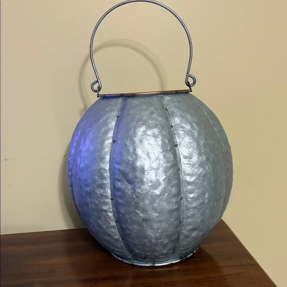 Ashland - Galvanize Jack-O-Lantern Luminaria - Picture 5 of 11